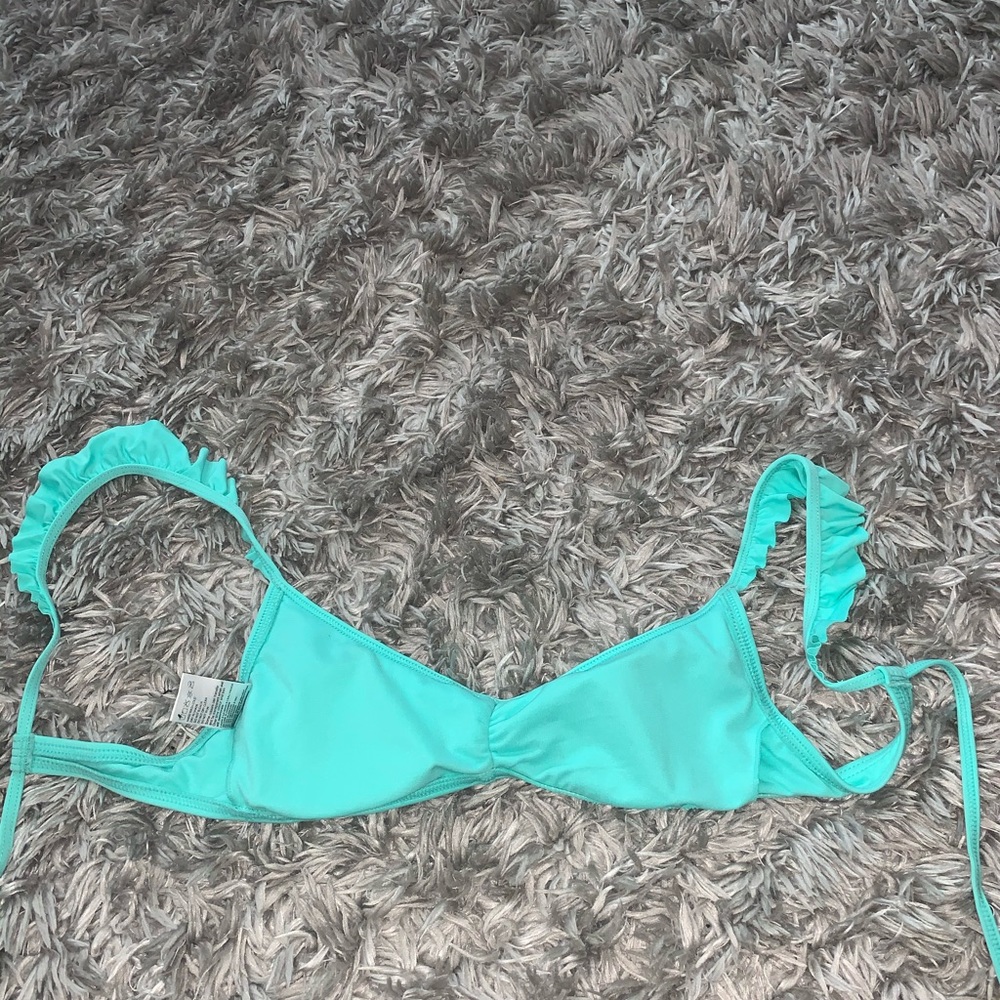 Aqua bikini top